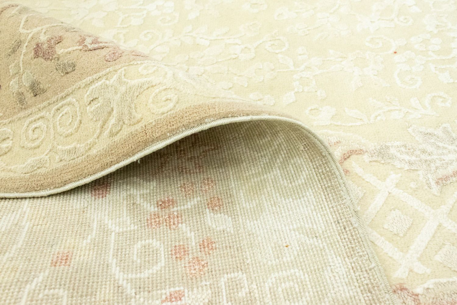 Alfombra de diseño - 303 x 196 cm - beige