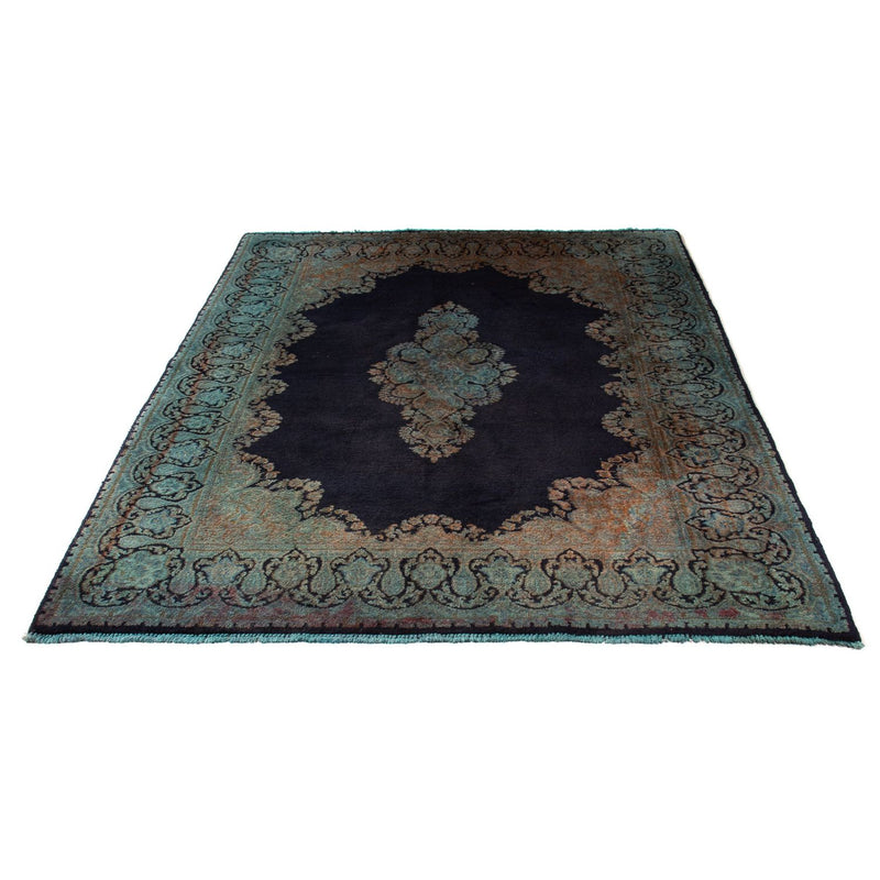 Alfombra persa - Clásica - 199 x 151 cm - azul oscuro