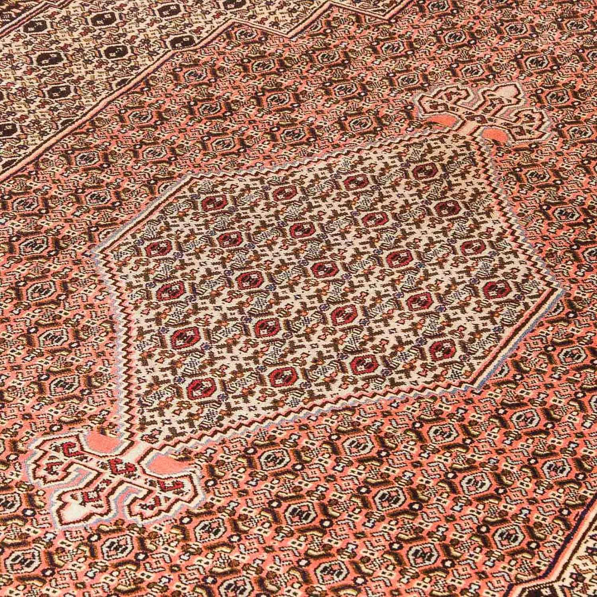 Alfombra persa - Clásica - 348 x 200 cm - azul oscuro