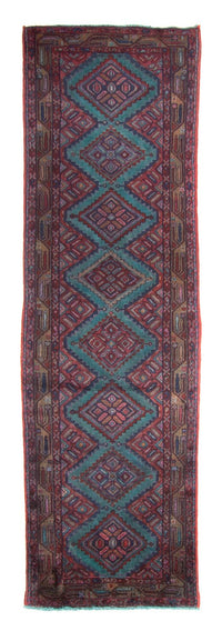 Alfombra de pasillo Alfombra persa - Nómada - 281 x 89 cm - azul