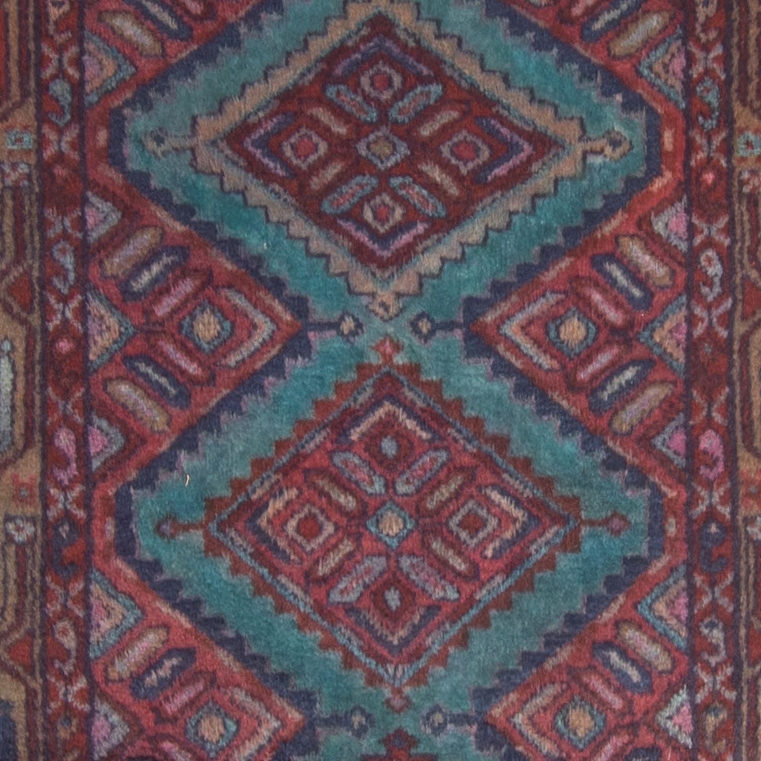 Alfombra de pasillo Alfombra persa - Nómada - 281 x 89 cm - azul