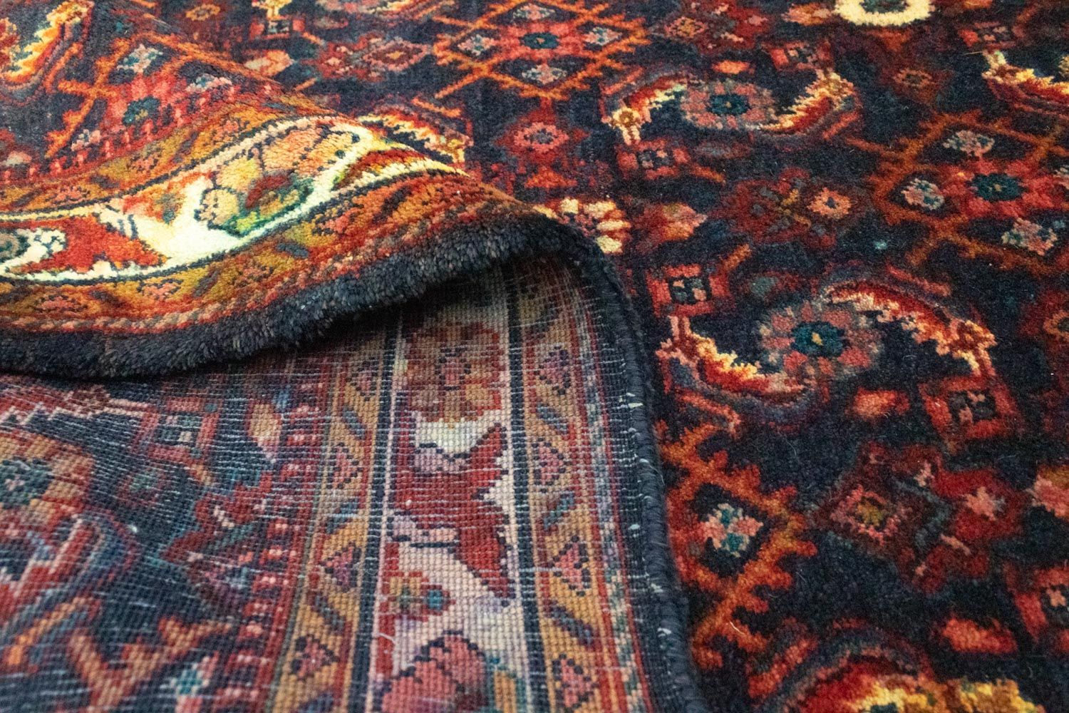 Alfombra persa - Nómada - 168 x 103 cm - azul