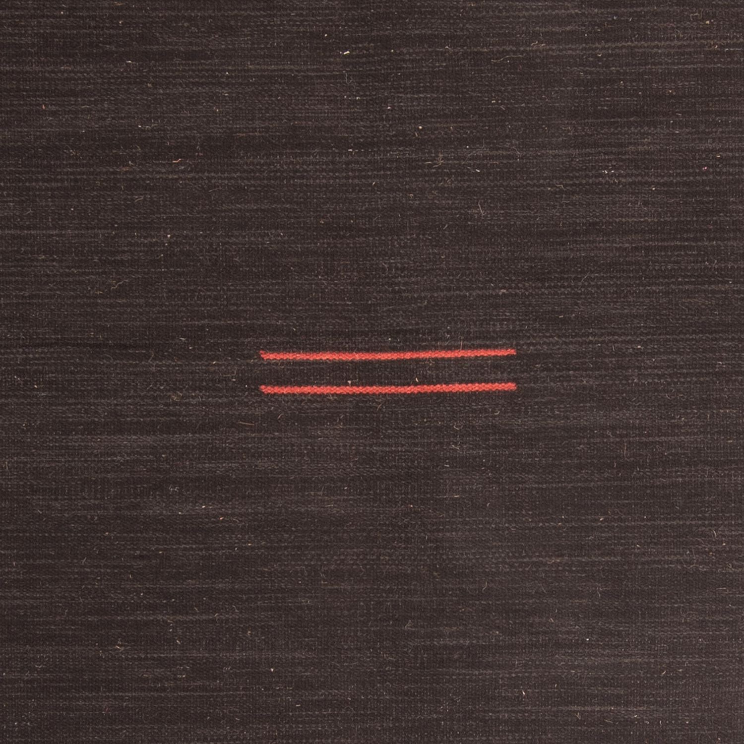 Alfombra Kelim - Tendencia - 195 x 132 cm - marrón oscuro
