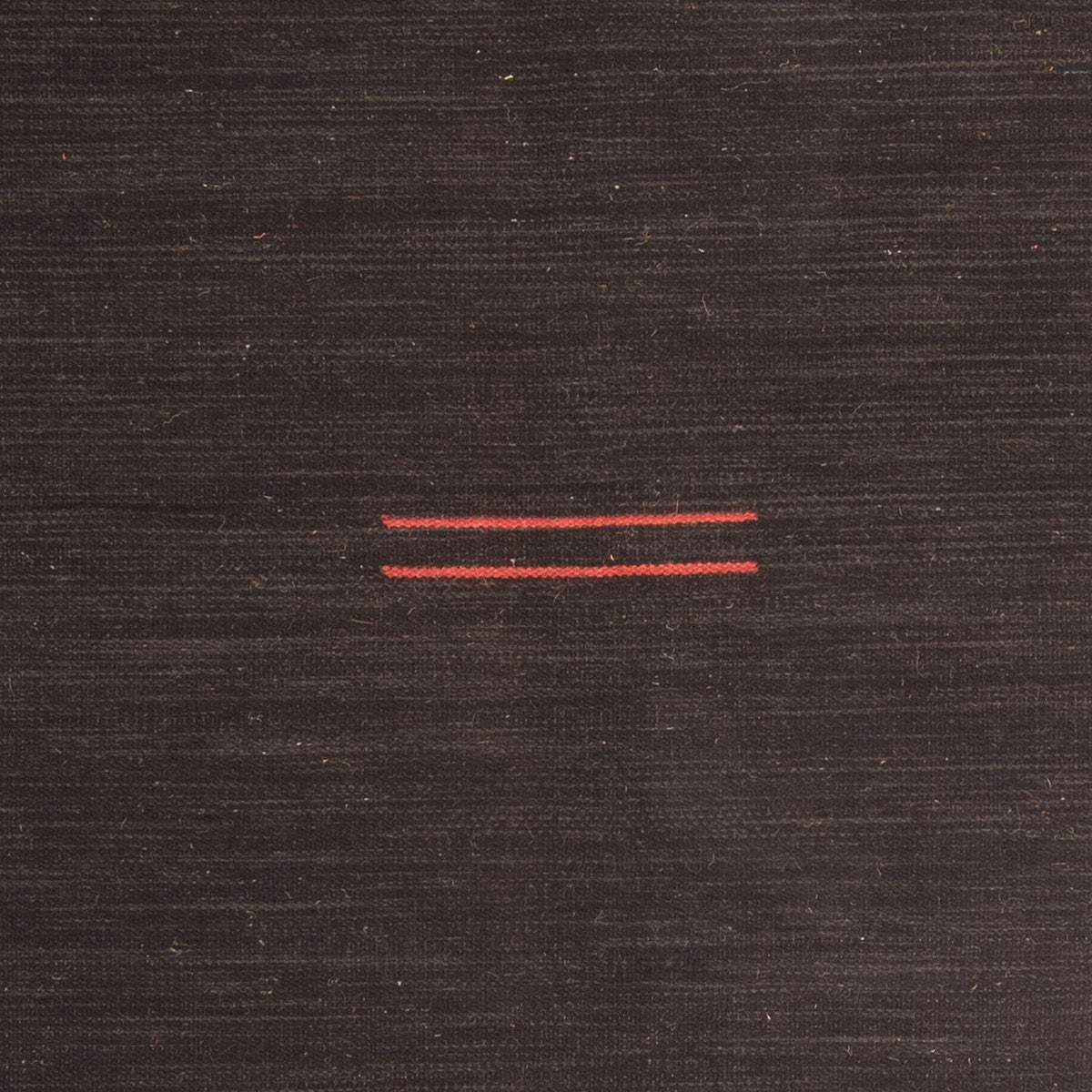 Alfombra Kelim - Tendencia - 195 x 132 cm - marrón oscuro