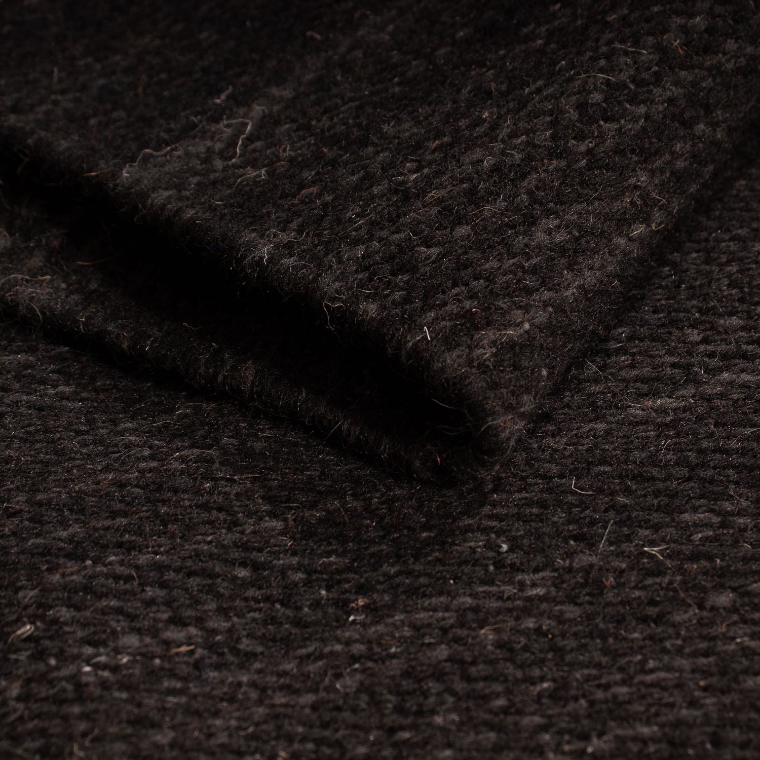 Alfombra Kelim - Tendencia - 195 x 132 cm - marrón oscuro