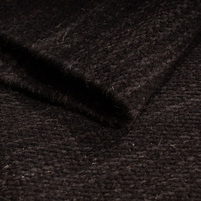 Alfombra Kelim - Tendencia - 195 x 132 cm - marrón oscuro