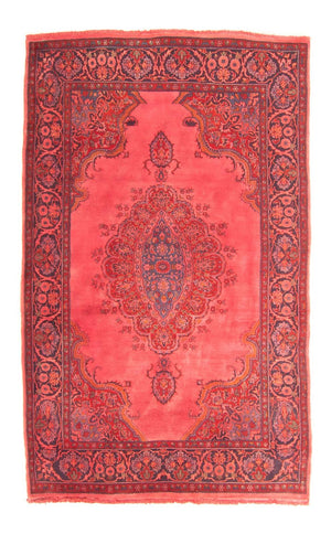 Alfombra persa - Clásica - 197 x 126 cm - rojo claro
