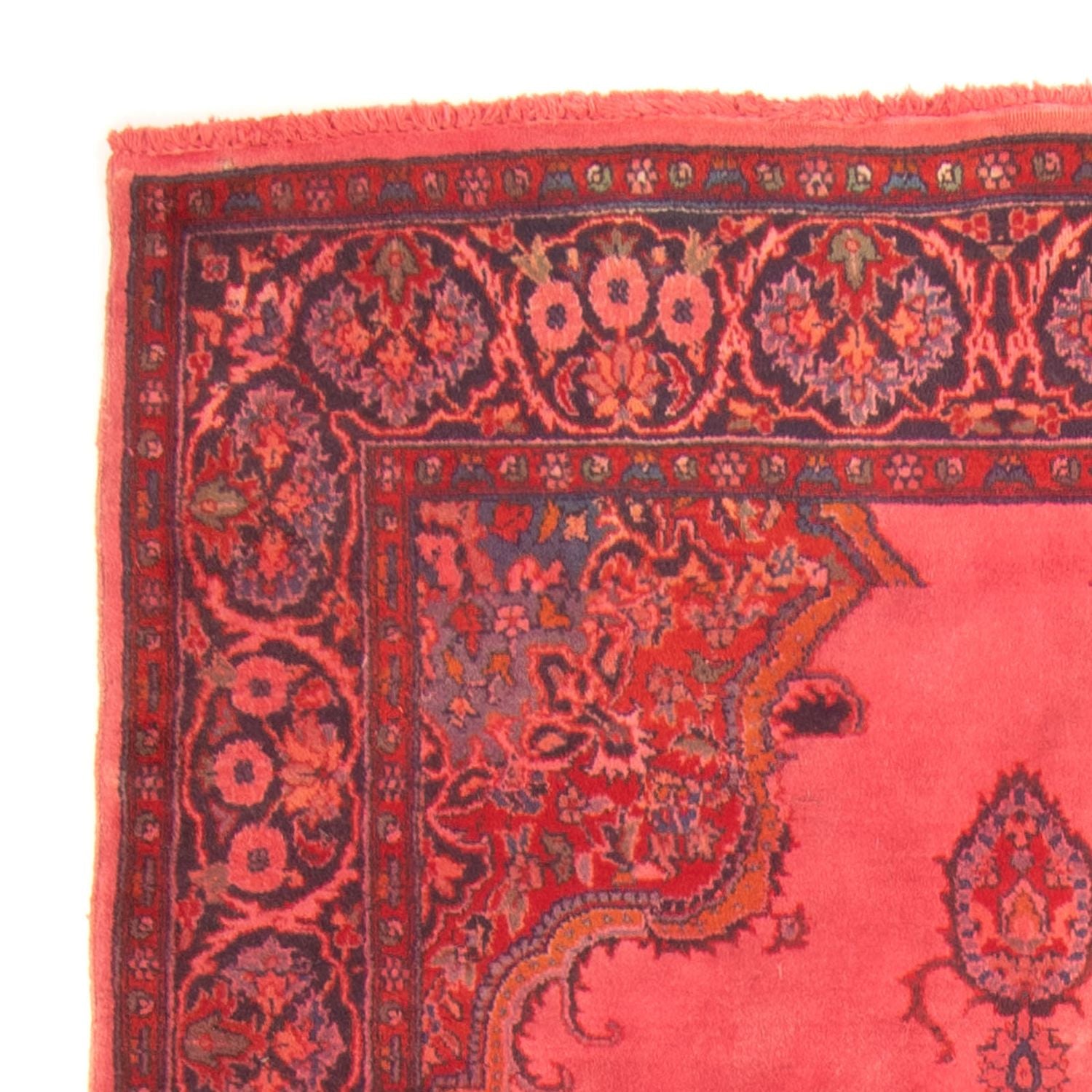 Alfombra persa - Clásica - 197 x 126 cm - rojo claro