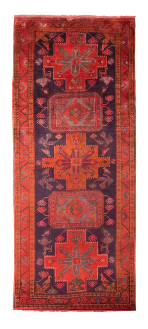 Alfombra de pasillo Alfombra persa - Nómada - 320 x 140 cm - óxido