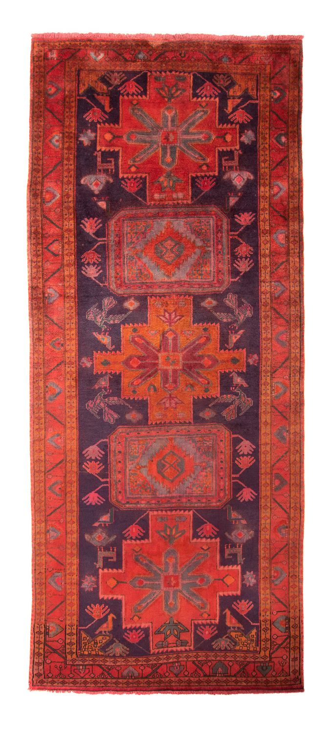 Alfombra de pasillo Alfombra persa - Nómada - 320 x 140 cm - óxido