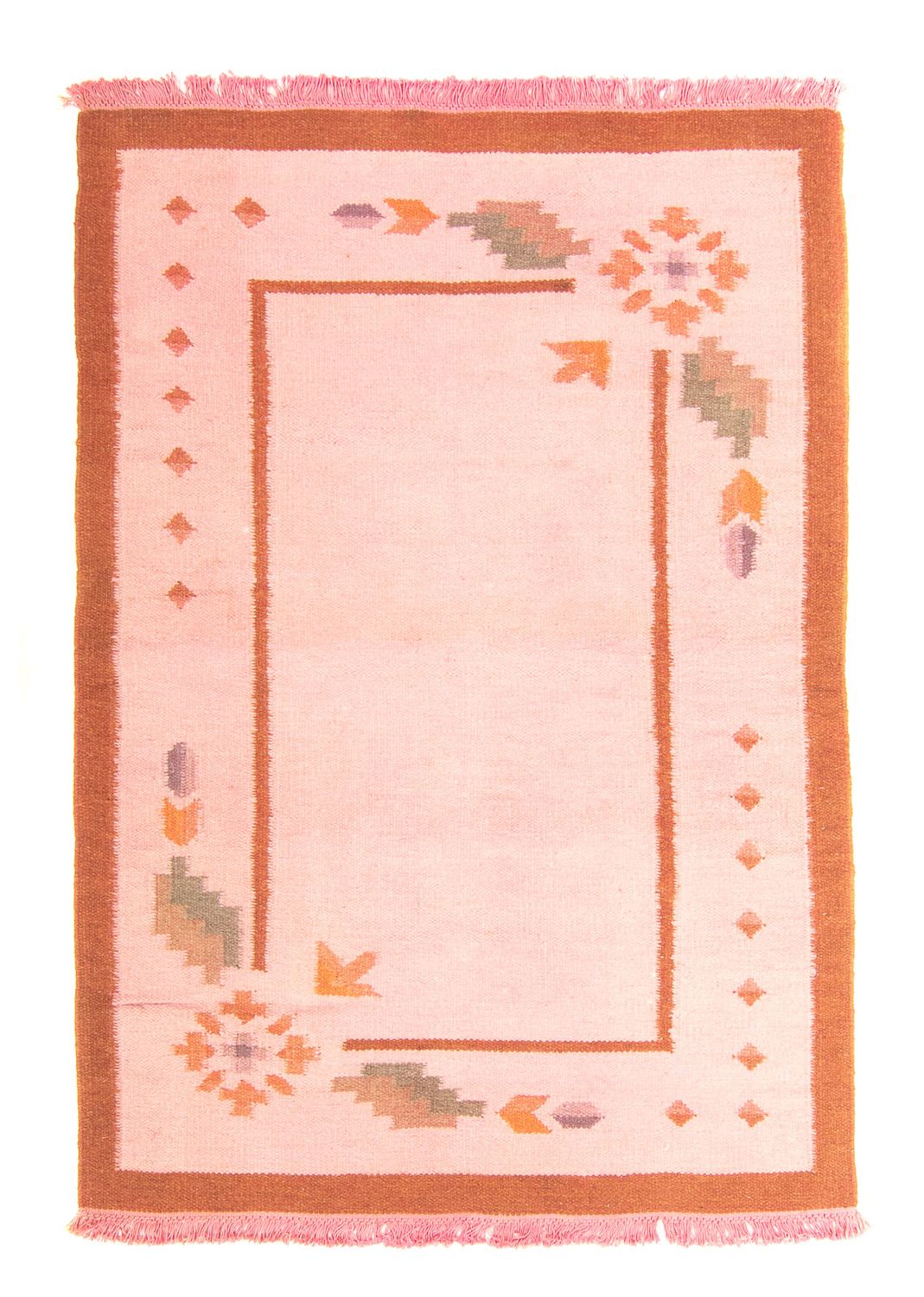 Alfombra Kelim - Tendencia - 177 x 120 cm - beige