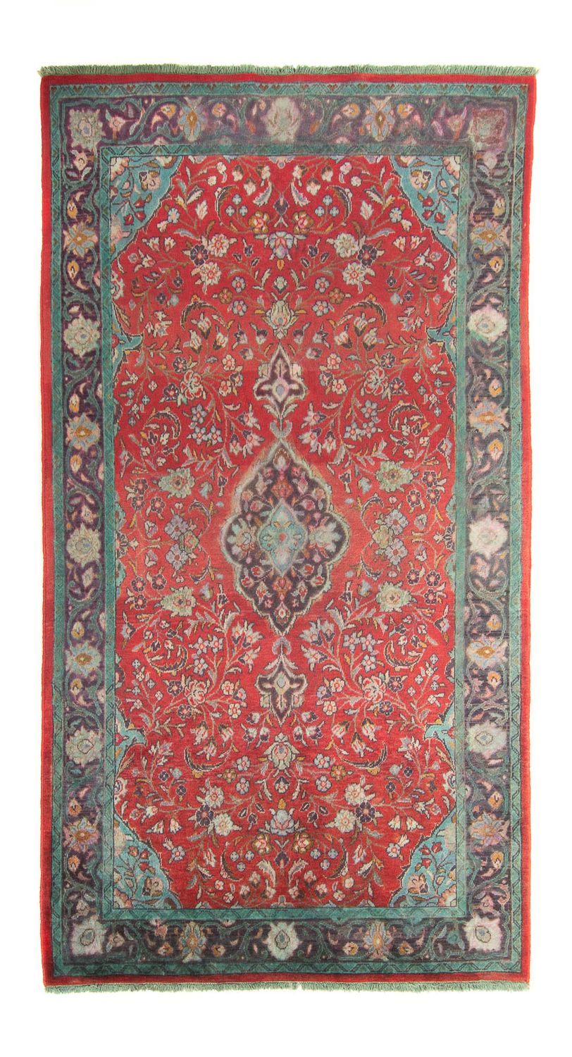 Alfombra persa - Clásica - 245 x 140 cm - rojo