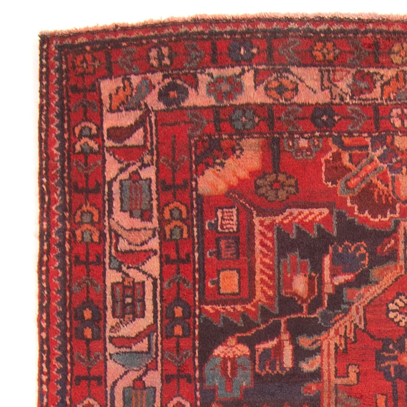 Alfombra persa - Nómada - 174 x 112 cm - rojo oscuro