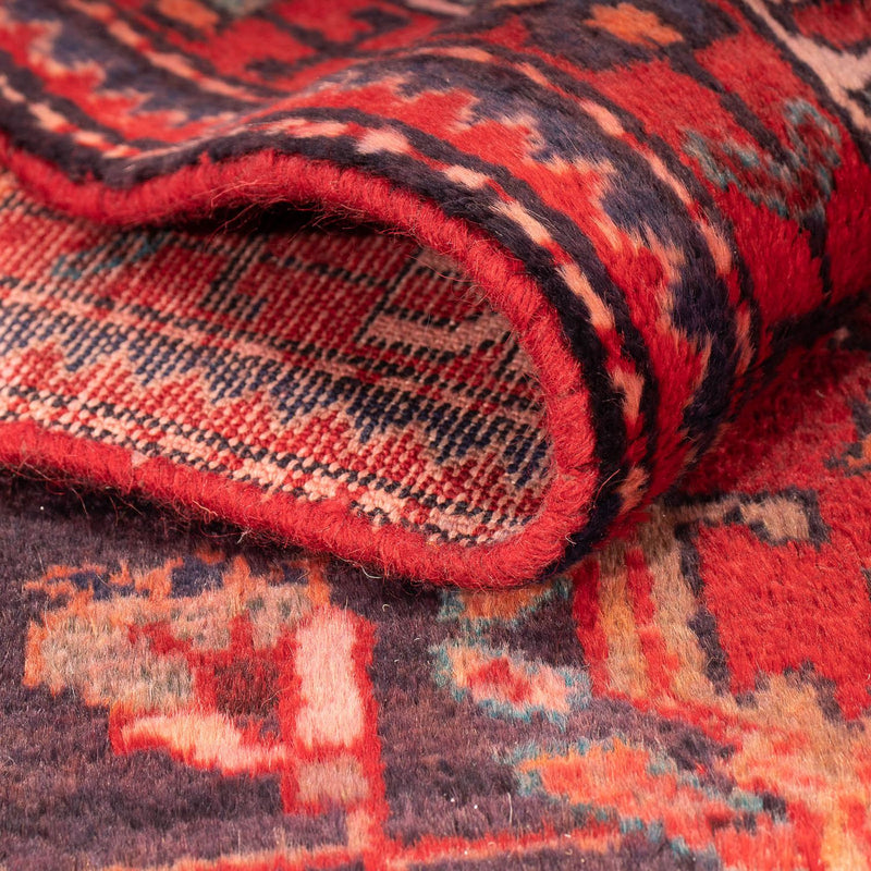 Alfombra persa - Nómada - 174 x 112 cm - rojo oscuro