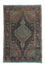 Alfombra persa - Nómada - 174 x 120 cm - azul claro
