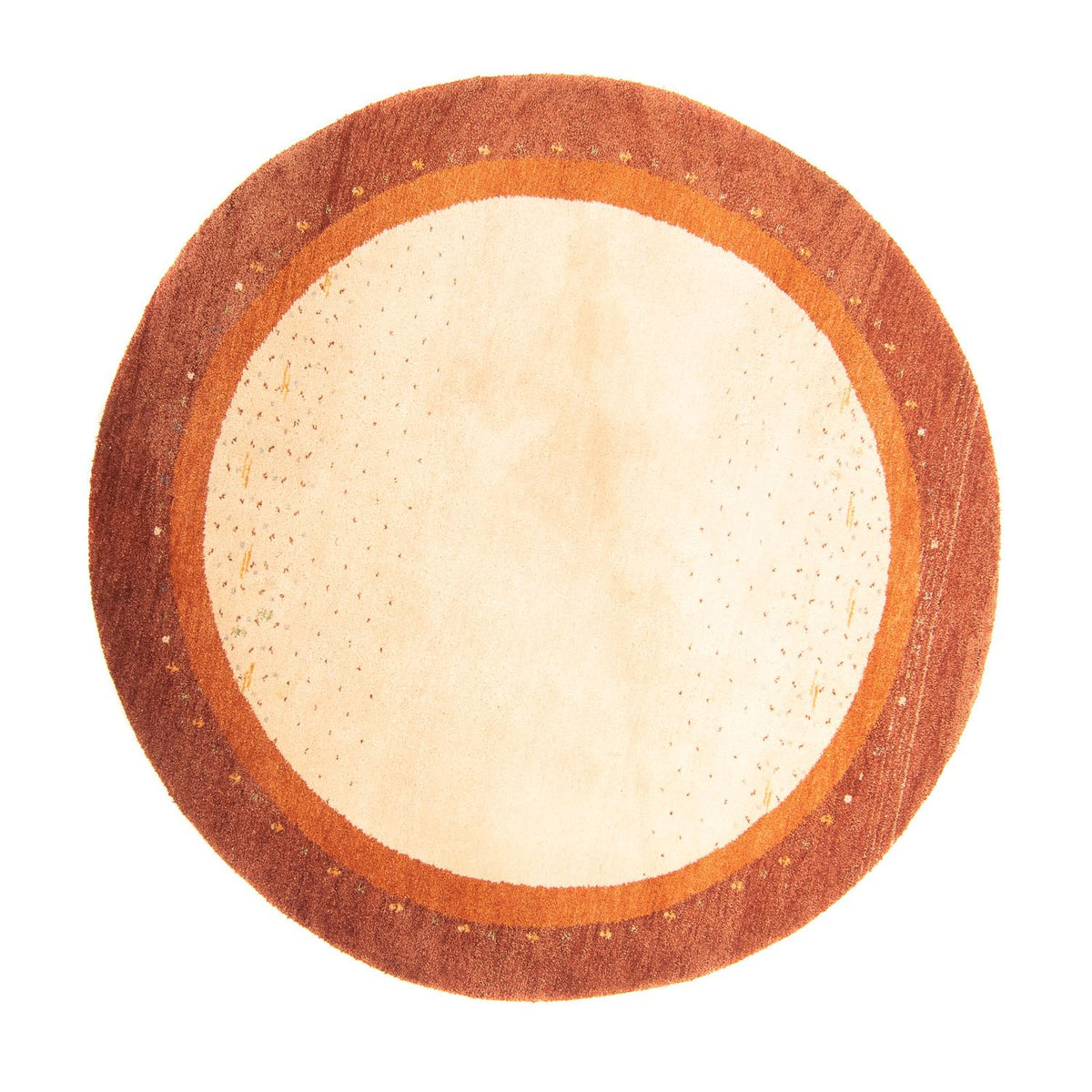 Alfombra Gabbeh - Indus redondo  - 200 x 200 cm - beige