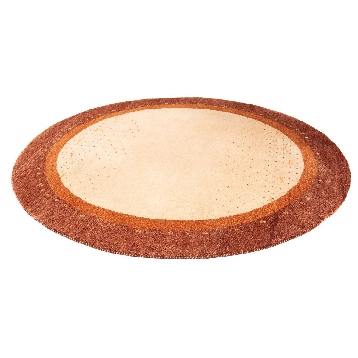 Alfombra Gabbeh - Indus redondo  - 200 x 200 cm - beige