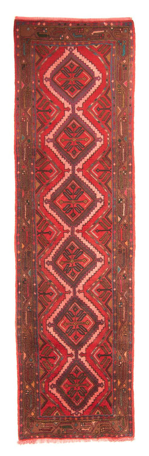 Alfombra de pasillo Alfombra persa - Nómada - 282 x 80 cm - rojo