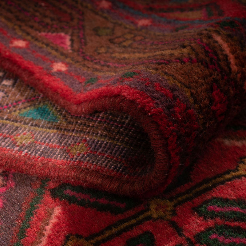 Alfombra de pasillo Alfombra persa - Nómada - 282 x 80 cm - rojo