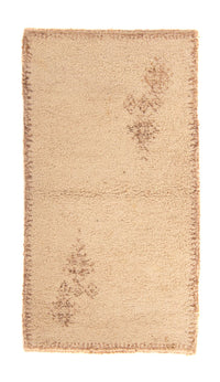 Alfombra bereber - 156 x 86 cm - beige