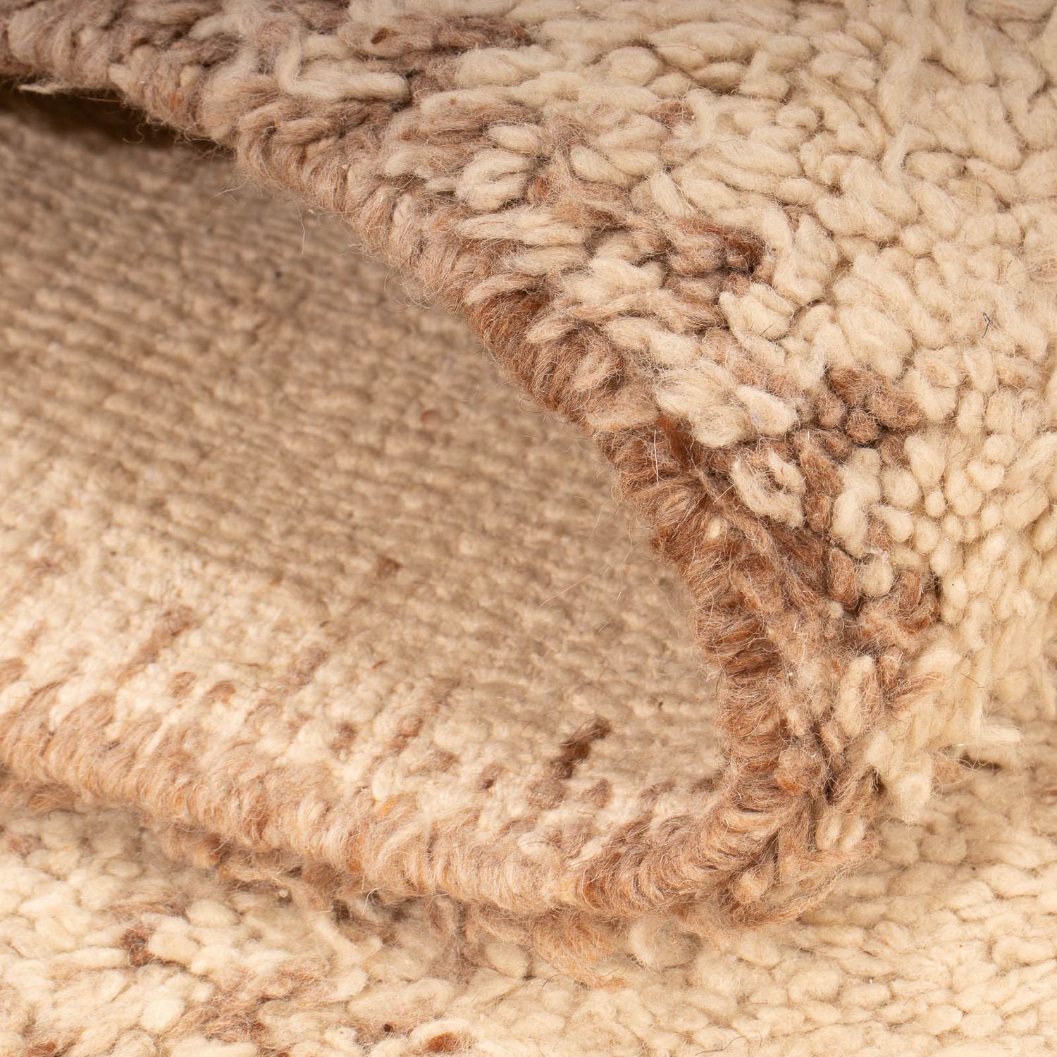 Alfombra bereber - 156 x 86 cm - beige