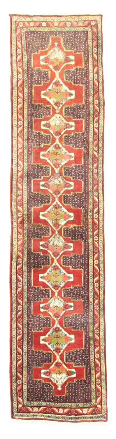Alfombra de pasillo Alfombra persa - Nómada - 382 x 90 cm - rojo
