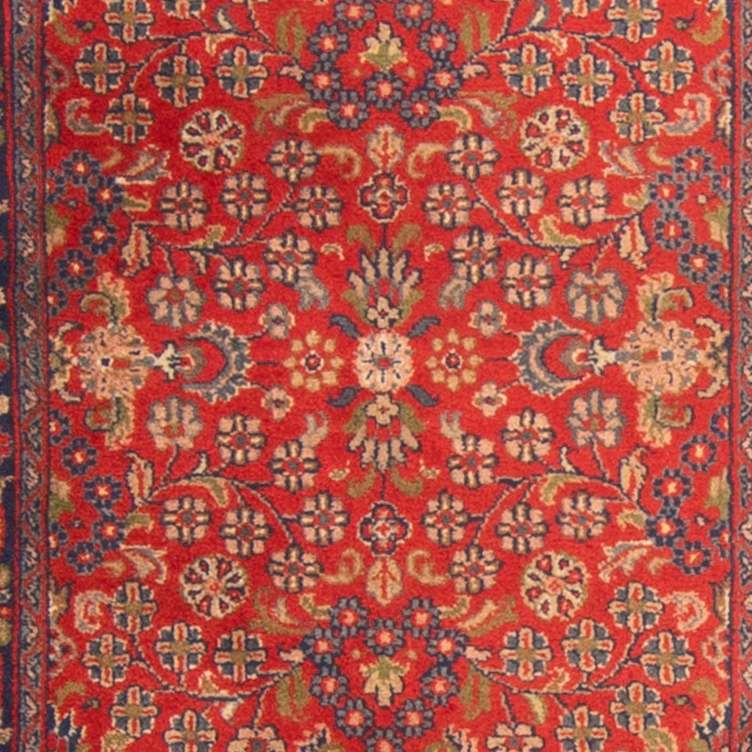 Alfombra oriental - Indus - 139 x 72 cm - rojo