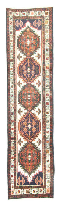Alfombra de pasillo Alfombra persa - Nómada - 274 x 67 cm - beige