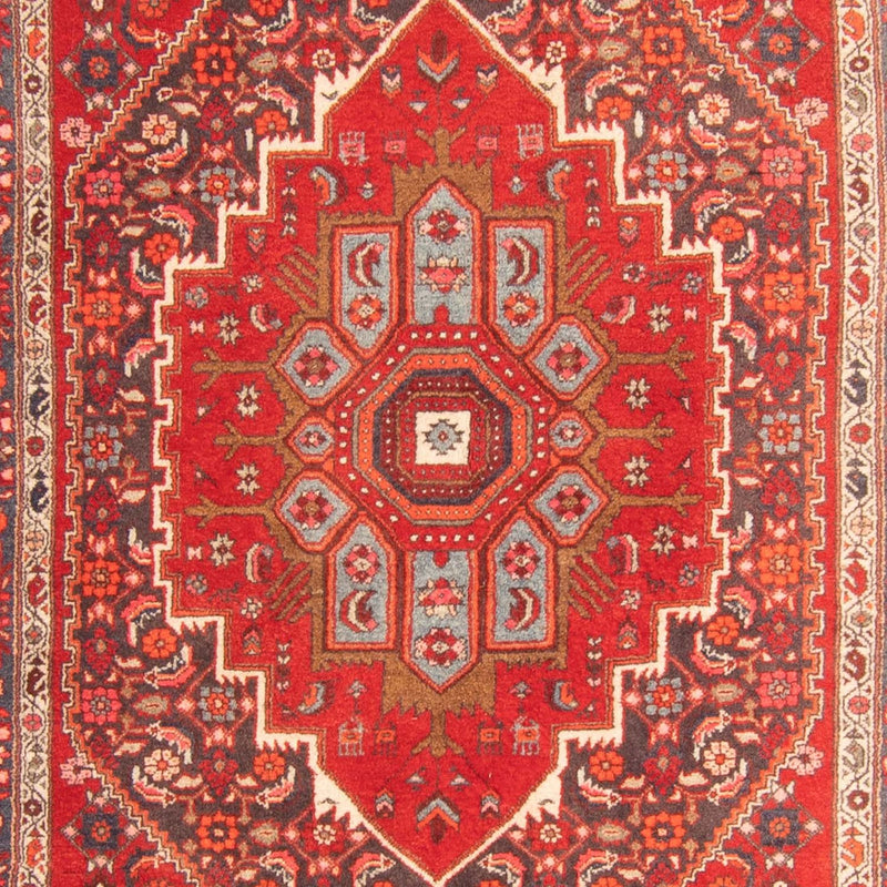 Alfombra persa - Nómada - 200 x 127 cm - rojo