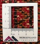 Alfombra Turkaman - 130 x 60 cm - rojo