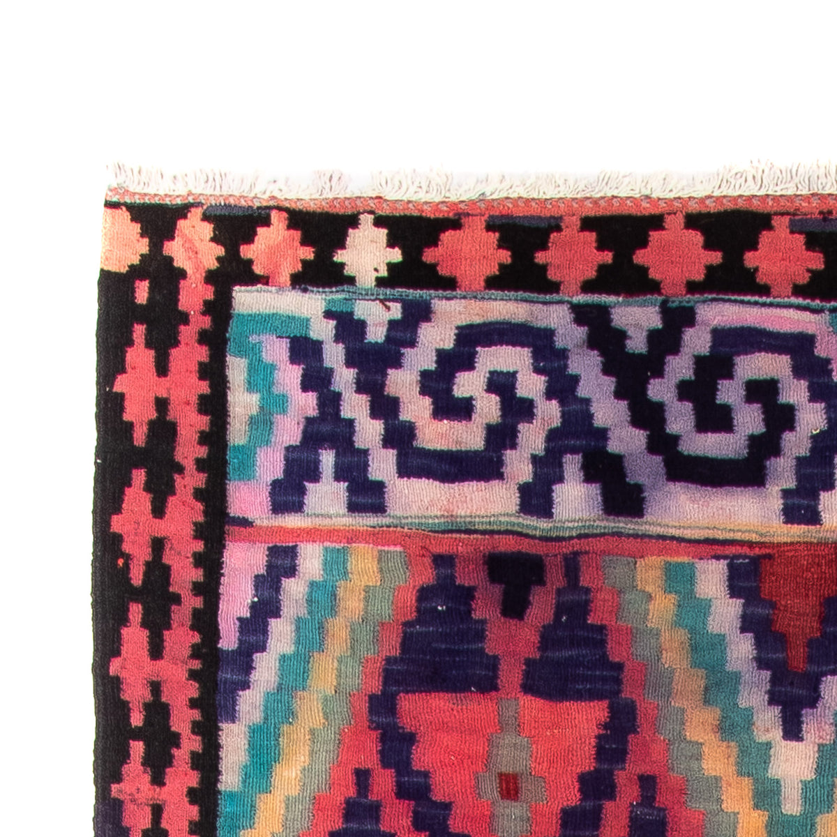 Kilim antiguo Alfombra 135x330cm