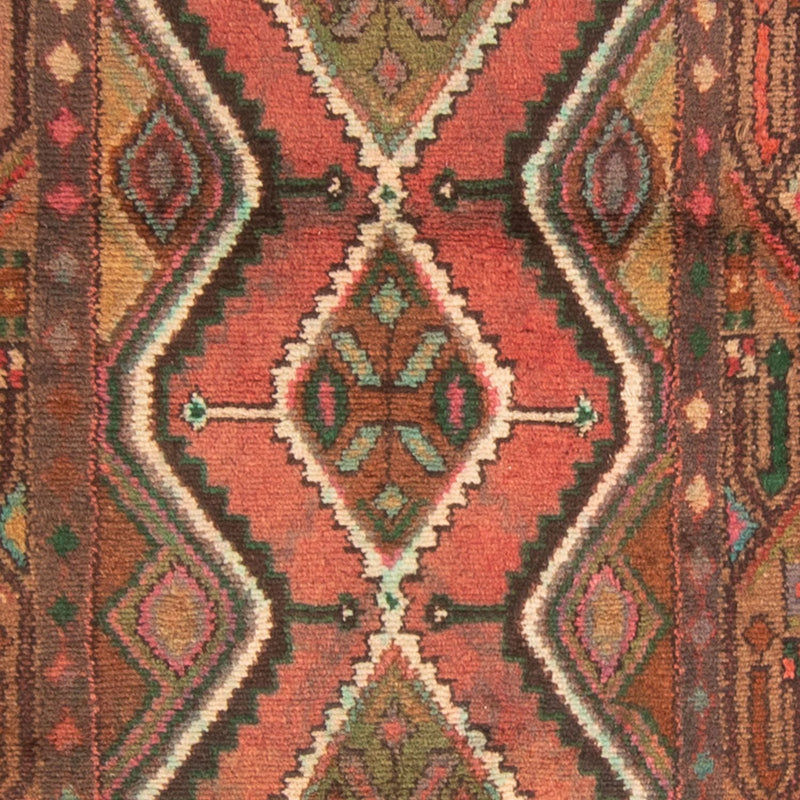 Alfombra de pasillo Alfombra persa - Nómada - 293 x 83 cm - rojo claro