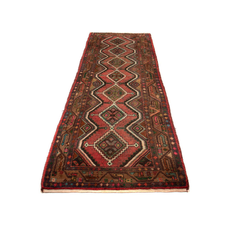 Alfombra de pasillo Alfombra persa - Nómada - 290 x 86 cm - rojo claro