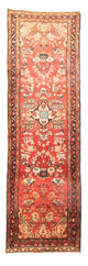 Alfombra de pasillo Alfombra persa - Nómada - 288 x 84 cm - naranja
