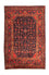 Alfombra persa - Nómada - 167 x 113 cm - azul oscuro