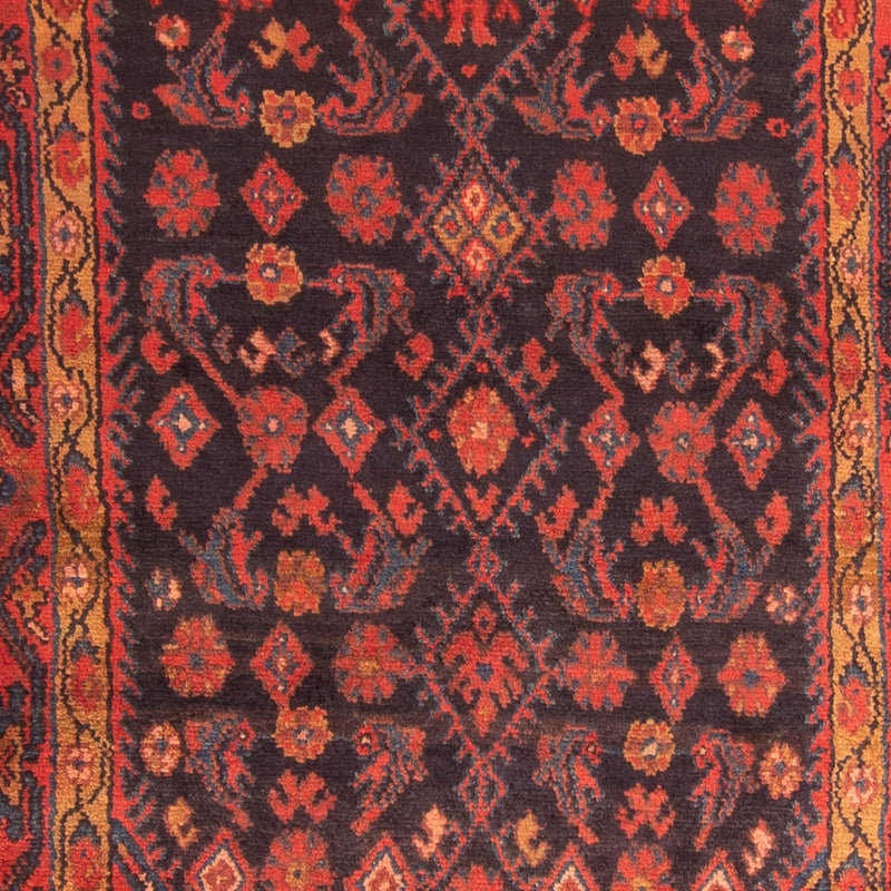 Alfombra persa - Nómada - 167 x 113 cm - azul oscuro
