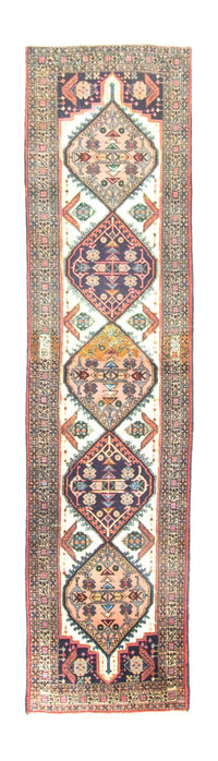 Alfombra de pasillo Alfombra persa - Nómada - 288 x 72 cm - beige