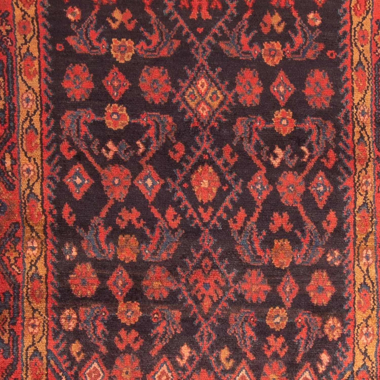 Alfombra persa - Nómada - 184 x 117 cm - azul oscuro