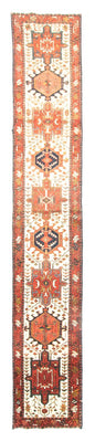 Alfombra de pasillo Alfombra persa - Nómada - 420 x 67 cm - beige