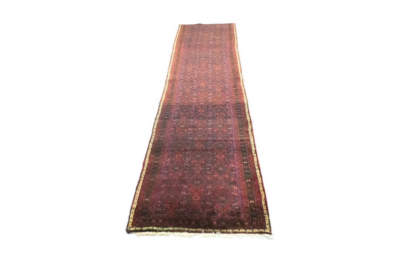 Alfombra de pasillo Alfombra persa - Nómada - 410 x 80 cm - rojo