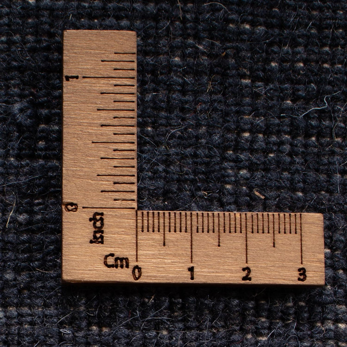 Alfombra Gabbeh - Indus - 244 x 170 cm - azul oscuro