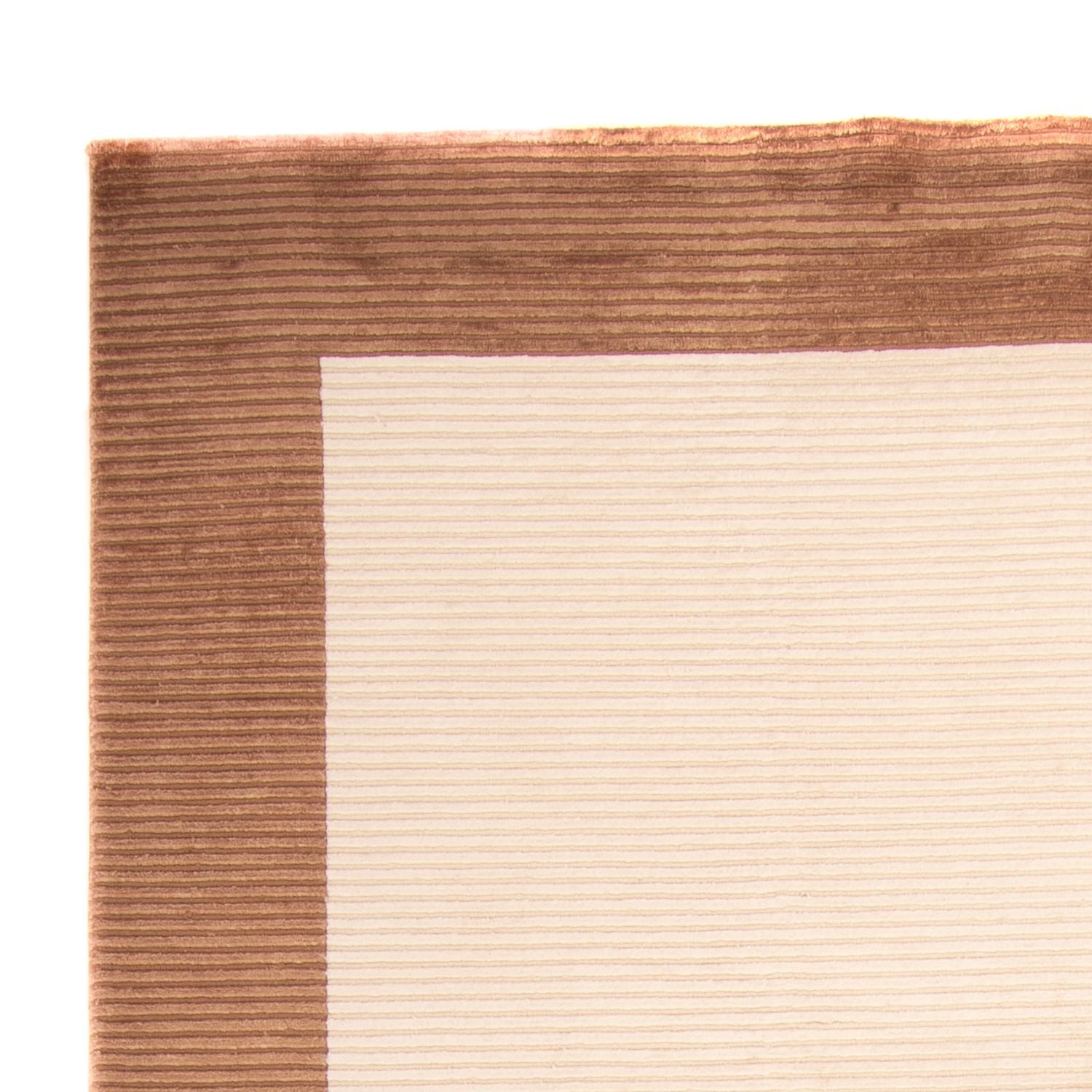 Alfombra de viscosa - 275 x 201 cm - beige