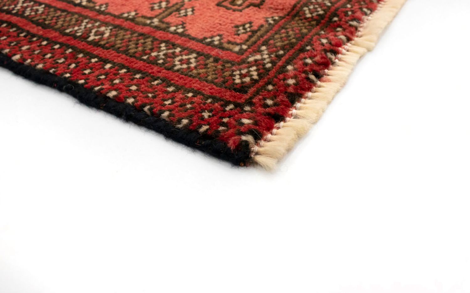 Alfombra Turkaman - 130 x 60 cm - óxido