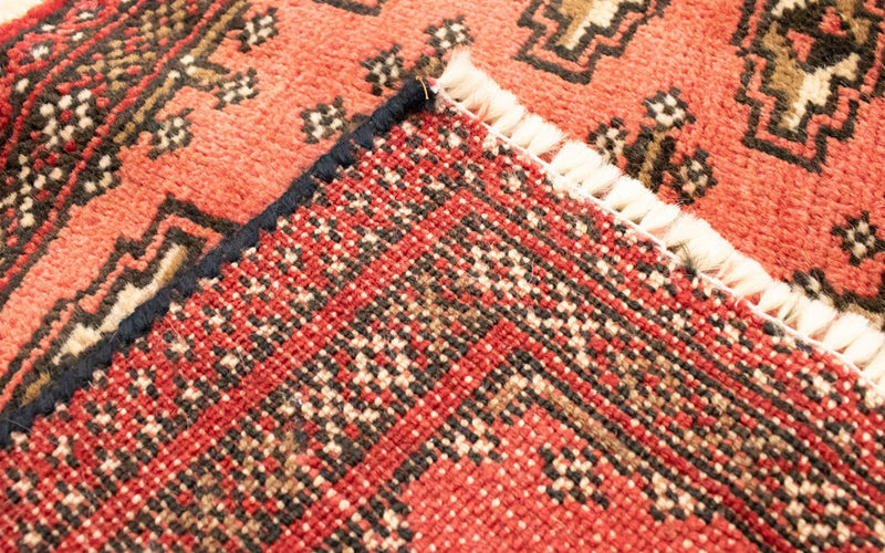 Alfombra Turkaman - 130 x 60 cm - óxido