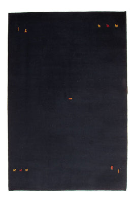 Alfombra Gabbeh - Indus - 300 x 200 cm - azul oscuro