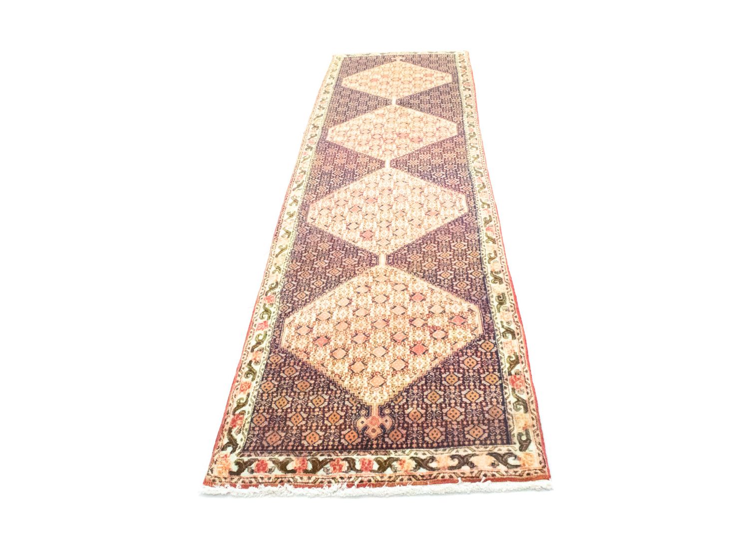 Alfombra de pasillo Alfombra persa - Clásica - 300 x 75 cm - beige