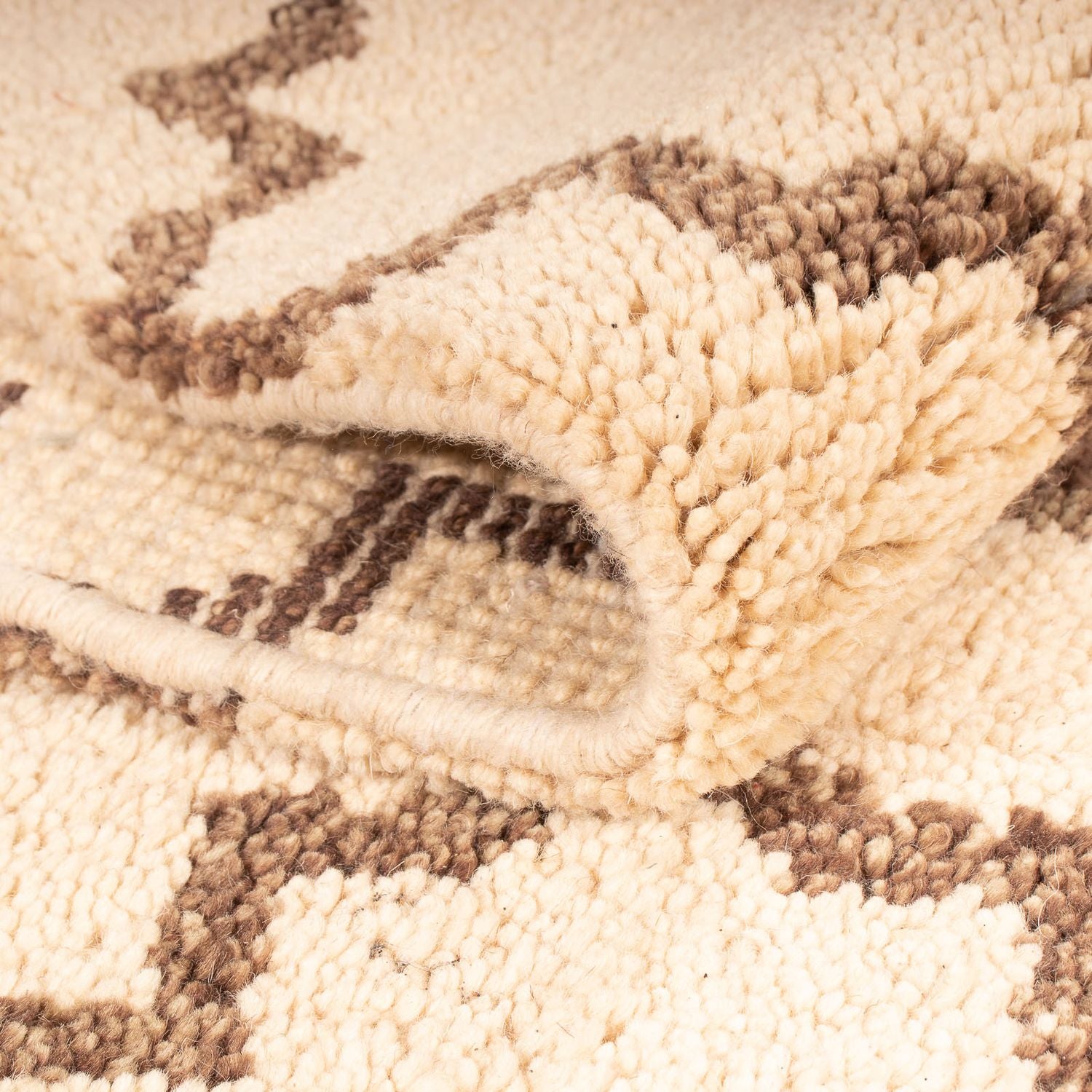 Alfombra de lana - 278 x 189 cm - beige