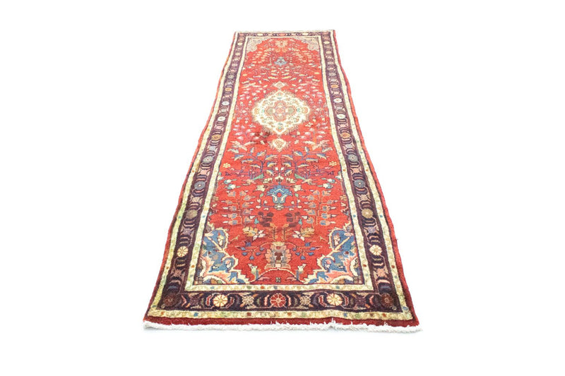 Alfombra de pasillo Alfombra persa - Clásica - 304 x 86 cm - rojo