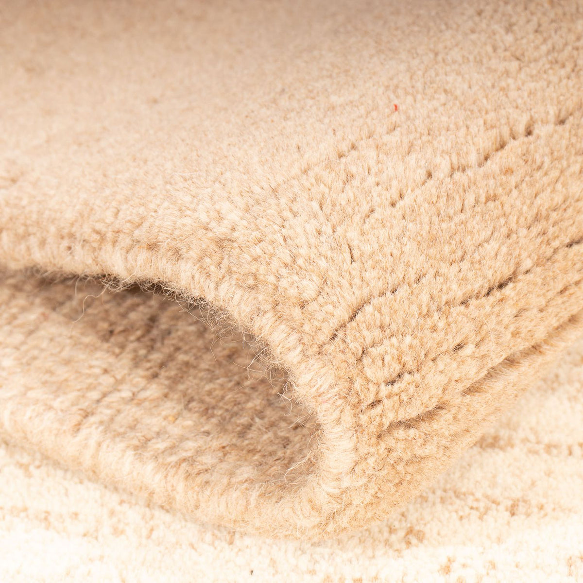 Alfombra de Nepal - 177 x 124 cm - beige