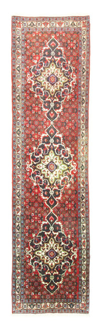 Alfombra de pasillo Alfombra persa - Nómada - 372 x 95 cm - rojo